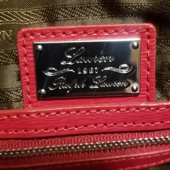 Ralph Lauren Red Bag - Picture 4 of 7